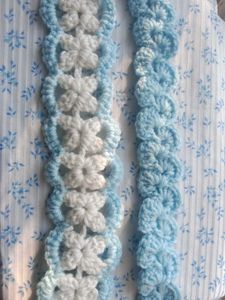 Handmade Crocheted Hair Band set
