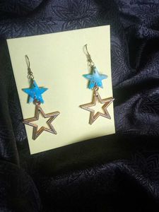 Star Drop Earrings