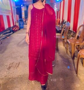 Beautiful Suit Set With Dupatta