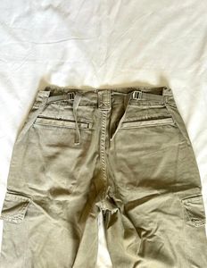 ZARA Olive Cargo Pants
