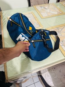 Blue Gym Travel Bag