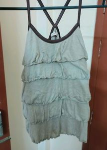 Tiered Ruffle Cami Top