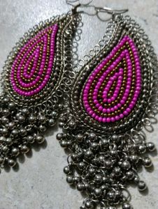 Bohemian Beaded Dangle Earrings