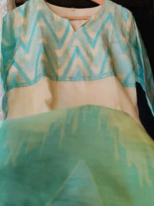 brand new Chic Chevron Print Kurta