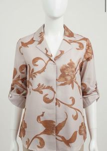 Floral Print Long Sleeve Top