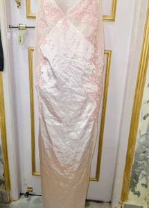 Elegant Lace Trim Slip Dress