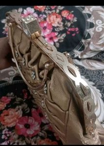 Sparkling Gold Clutch Bag