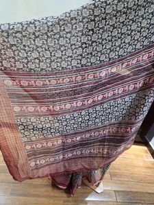 Beautiful Floral Print Saree