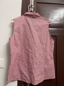Striped Sleeveless Top