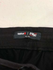 Spykar Black &amp; Blue Track Pants