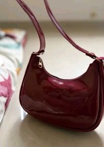 Shiny Red Hobo Bag🥹❤️‍🔥
