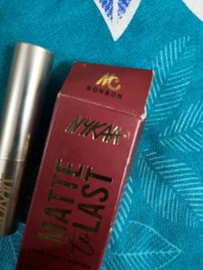 Nykaa Matte Last Lipstick( bonbon ) shade