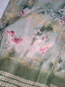 Floral Print Saree