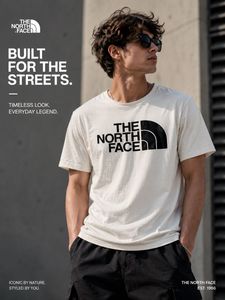Authentic The North Face Logo Tee | White | Size M