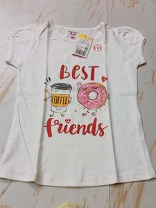 6-8 year Adorable 'Best Friends' Graphic Tee