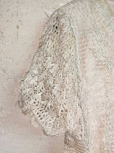 Boho Crochet Lace Top Layered
