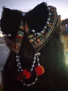 Unique Boho Bow Hair Clip