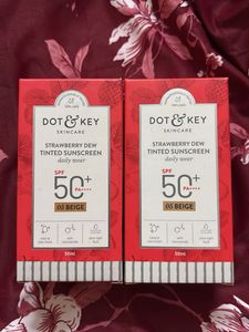 2 Dot & Key Strawberry Dew Tinted Sunscreen SPF 50