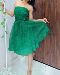 Emerald Green Party Dress