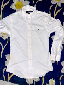 Classic White Polo Ralph Lauren Shirt