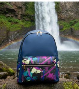 Stylish Blue Backpack