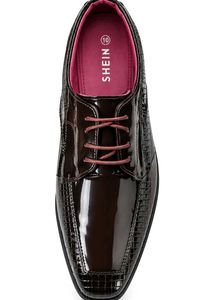 Shiny Brogue Formal Shoes