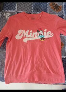 Pink Minnie Mouse Sweatshirt