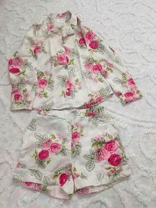 Super cute Floral Print Pajama Set