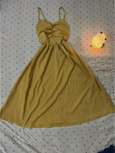 Flowy Yellow Sundress