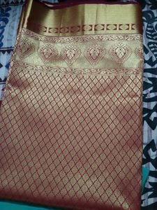 Bridal Exquisite Silk Saree with Blouse piece
