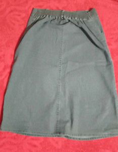 Classic Denim A-Line Skirt