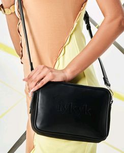 Iykyk Black Travel With Me Sling & Crossbody Bag