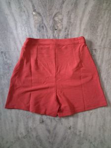 Coral Shein Shorts
