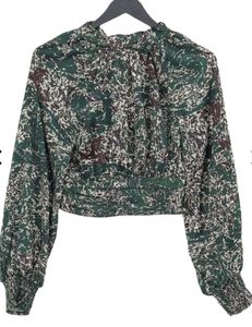 Zara satin top