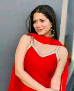 Stunning Red Kurti Set