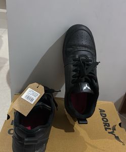 Classic Black Sneakers