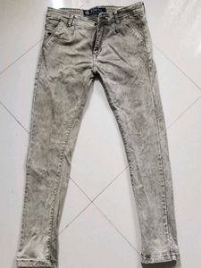 Stone Wash Slim Fit Jeans