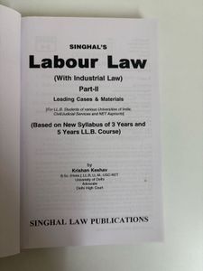 Labour Law - Part II
