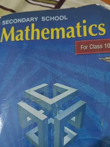 Secondary School Mathematics for Class 10