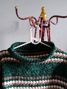 Cozy Striped Knit Sweater
