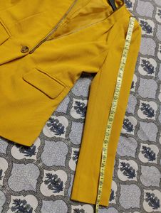 Yellow blazer- Modern Chic