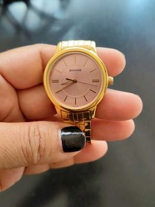 Women's Gold Tone Watch