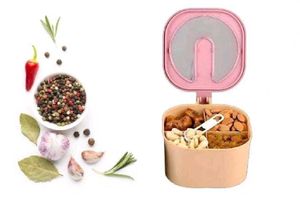 Multi-Compartment Spice Box