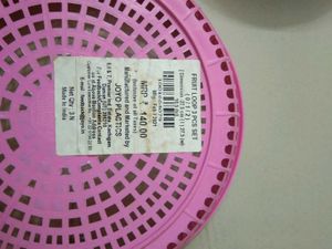 Round Plastic Basket