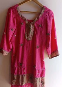 KURTA DHOTI WITH DUPATTA