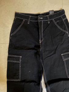 H&amp;M Black Cargo Pants