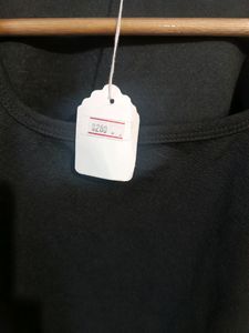 Black Balloon Sleeves Top (Women's)