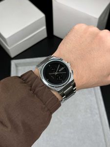 Hugo Boss Silver chain Black dial Men's Watch*🔥
