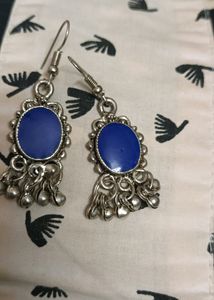 Combo Jhumki black and blue Earring