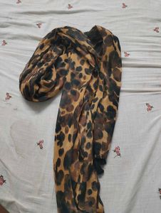 Leopard Print Scarf